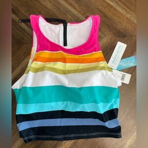 Beach Betty by Miracle Brands Multicolor Tankini NWT Size Medium